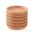 Cork prestieranky Coasters Round Pot Držiteľ